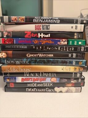Stack of Mixed Movie DVDs lots of 12.